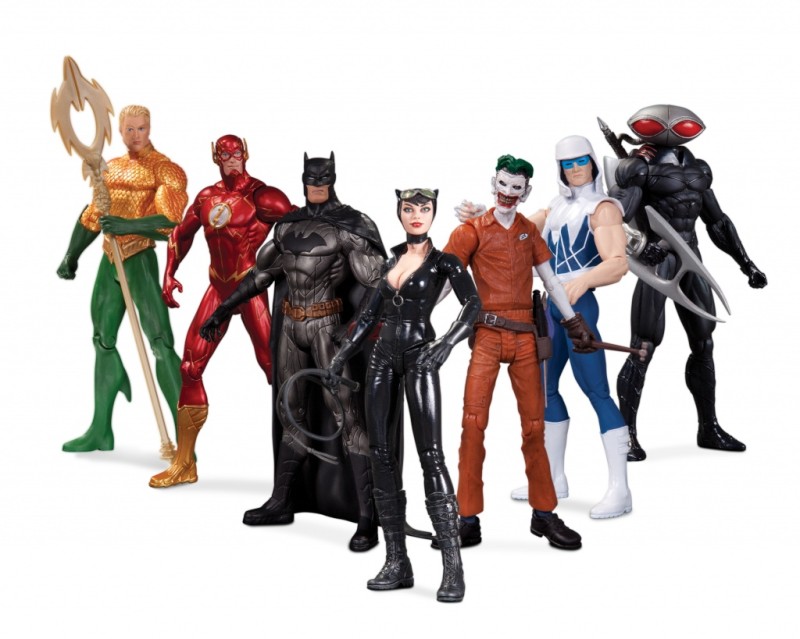DC Comics The New 52 Super Heroes vs. Super Villains Action Figure 7-Pack