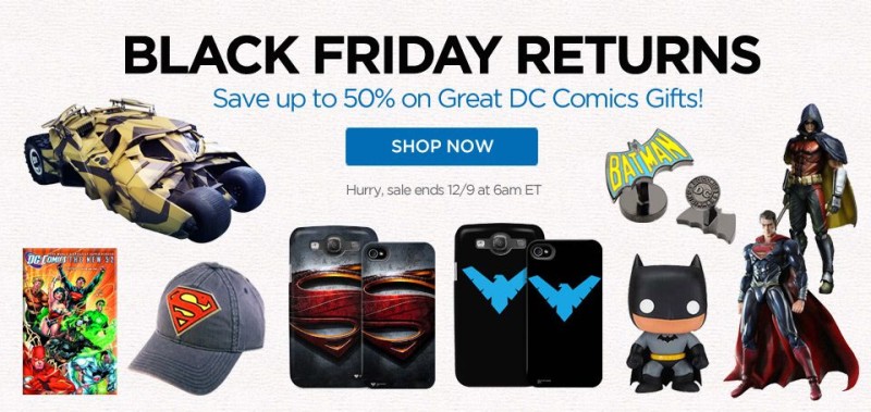 ShopDCEntertainment Black Friday Returns