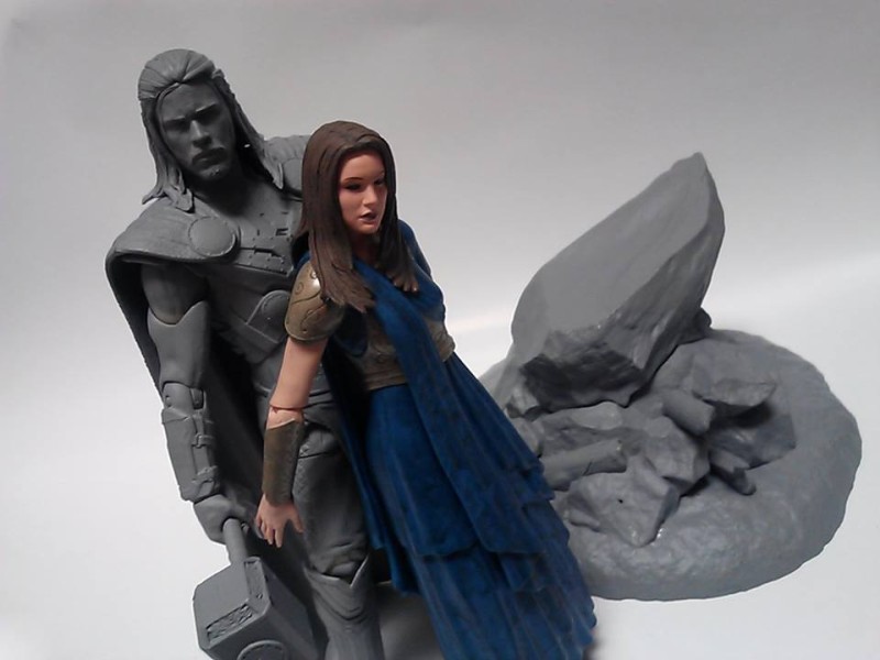 Marvel Select Jane Foster and Thor prototype