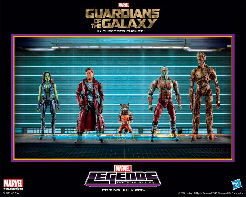 Hasbro Guardians of the Galaxy Marvel Infinite Legends teaser poster