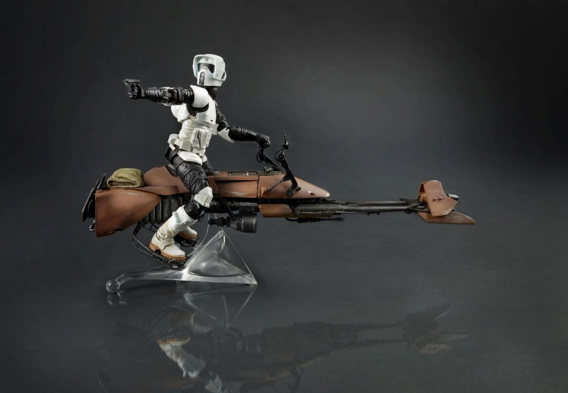 STAR WARS BLACK SERIES DELUXE SPEEDER BIKE BIKER SCOUT A6588