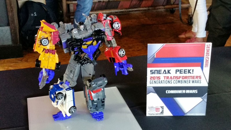 SDCC 2014 Hasbro Transformers Generations Combiner Wars 2015 Sneak Peek