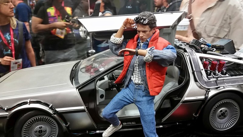 SDCC 2014 Hot Toys Back to the Future