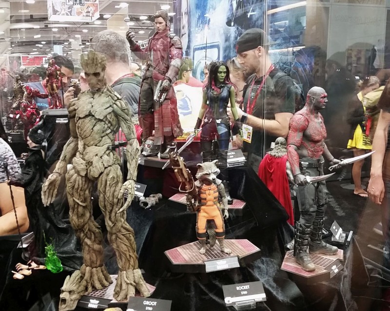 SDCC 2014 Hot Toys Guardians of the Galaxy