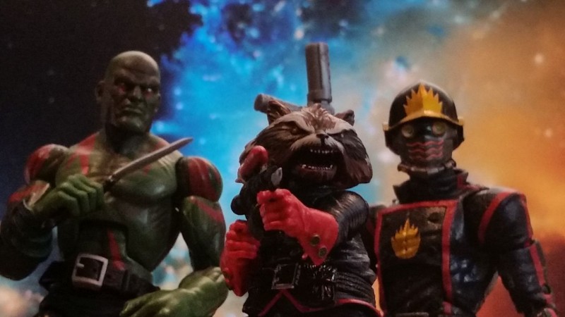 Marvel Legends Drax Rocket Raccoon Star-Lord