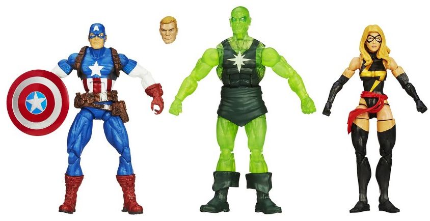 marvel legends ms marvel 3 pack