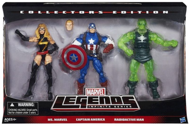 Captain America® Marvel Legends Infinite Series Figure 3-Pack 02