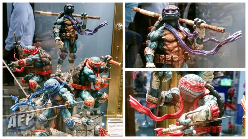 Toy Fair 2015 - Good Smile TMNT statues