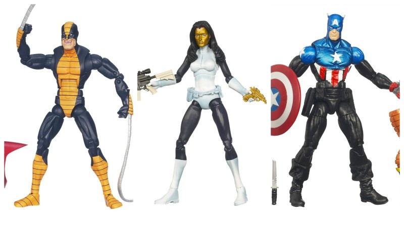 I Am Your Fodder - Marvel Legends Constrictor, Madame Masque, and Bucky Captain America