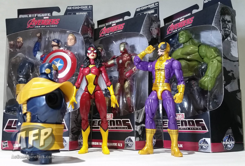 Marvel Legends Thanos wave group shot (1 of 8)