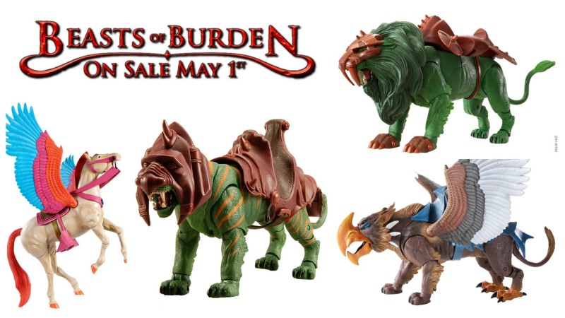 Mattycollector MOTUC Beasts of Burden sale