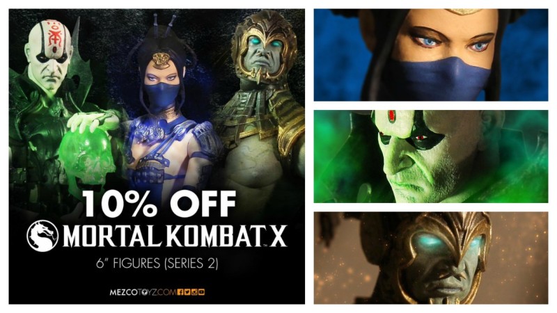 Mezco Mortal Kombat X Series 2 pre-order sale