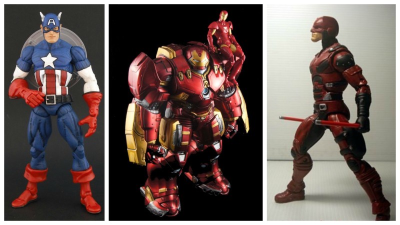 Border Patrol - Marvel Legends Captain America, Hulkbuster Iron Man, and Netflix Daredevil