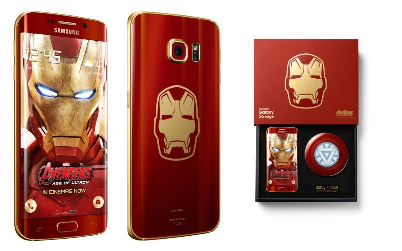 Samsung Galaxy S6 edge Iron Man Limited Edition