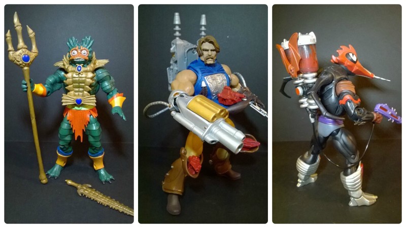 Border Patrol Masters of the Universe Classics 200X Merman Rio Blast and Mosquitor