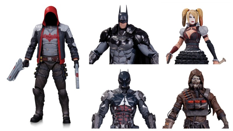 DC Collectibles Arkham Knight with Gamestop exclusive Red Hood