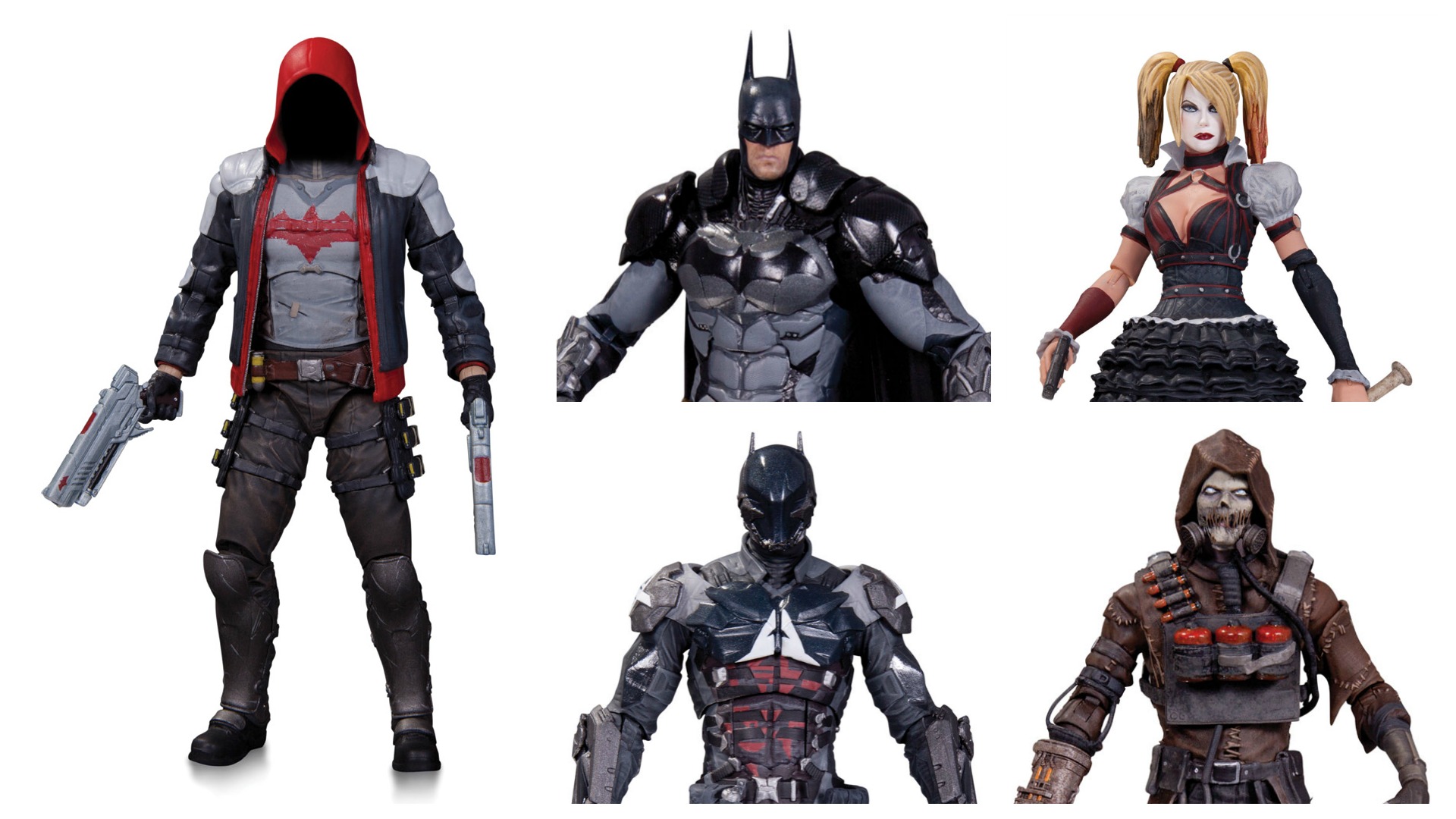 dc collectibles batman arkham knight red hood action figure