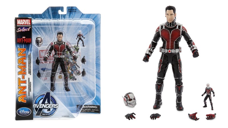 Marvel Select Ant-Man unmasked exclusive