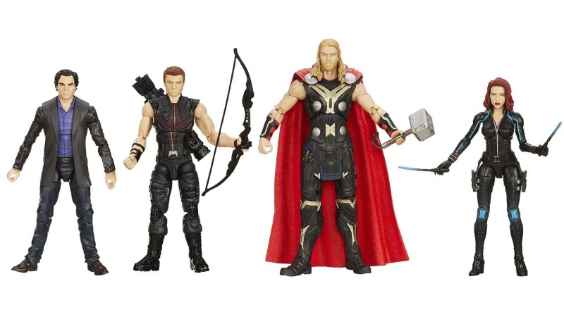 Amazon Exclusive Marvel Legends Avengers 4-Pack - loose