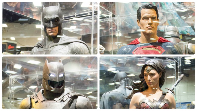 SDCC 2015 DC Comics Batman v Superman Costumes