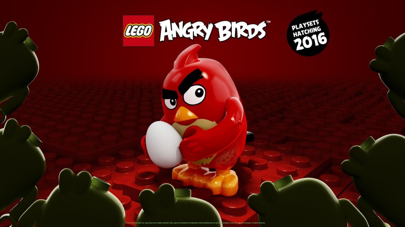 SDCC 2015 LEGO LEGO Ideas Angry Birds Poster