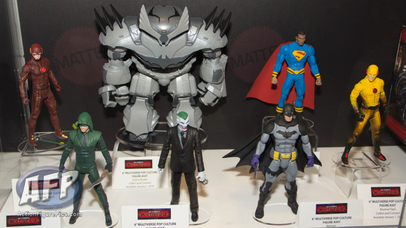 SDCC 2015 Mattel DC Multiverse Justice Buster Collect and Connect Wave (1 of 9)