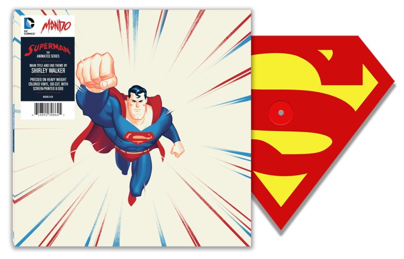 SDCC 2015 Mondo Superman the Animated Series Vinyl