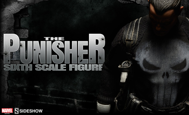 SDCC 2015 Sideshow Collectibles Marvel Punisher Sixth Scale Preview