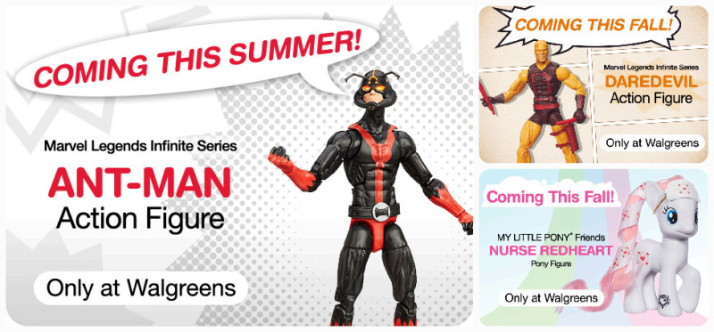 Walgreens Marvel Legends Ant-Man and Daredevil Teaser