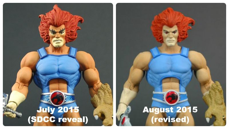 Mattel Thundercats Lion-O 0815 revision