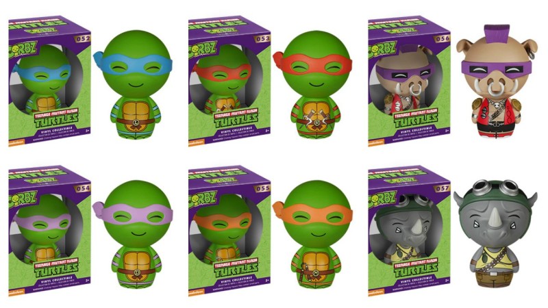 Teenage Mutant Ninja Turtles Dorbz by Vinyl Sugar and Funko