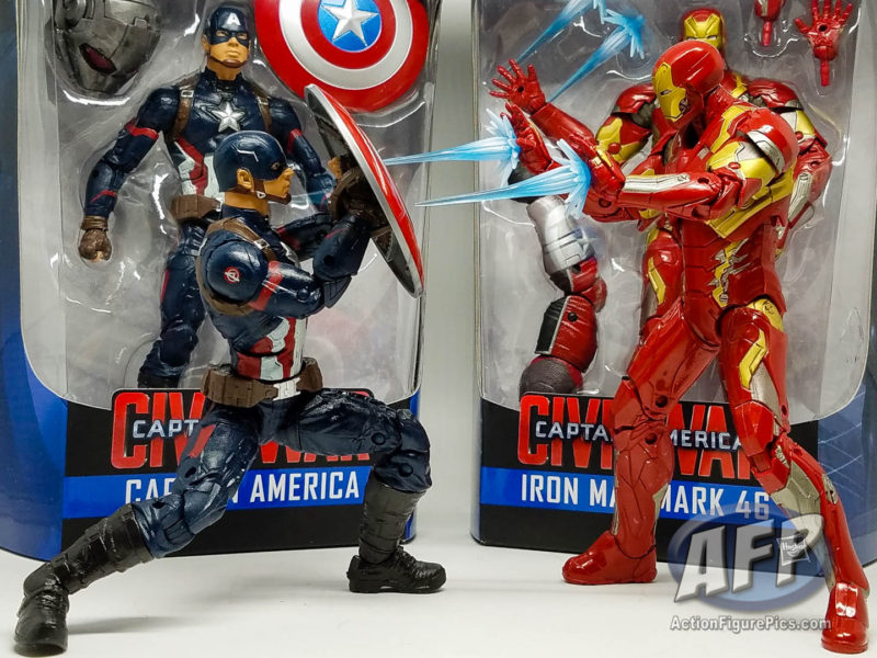 Marvel Legends Civil War - Captain America and Iron Man AFP Free Stuff Giveaway