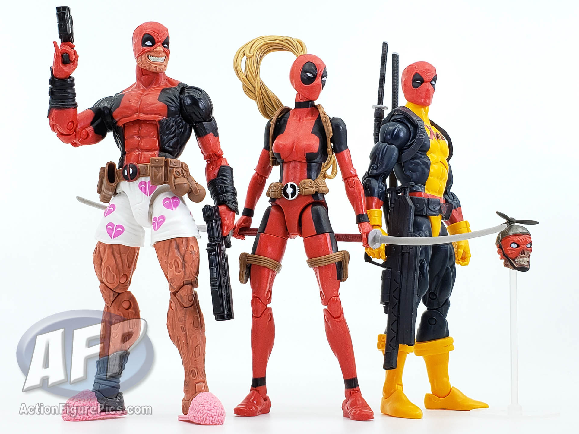 Marvel Universe X-force 3-pack Deadpool Wolverine Warpath 2010 Hasbro for sale online 